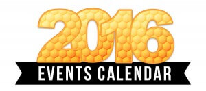 2016 Events Calendar