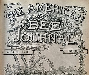 American Bee Journal Vintage Beekeeping Cover