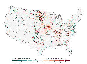 Land for Crops US Map