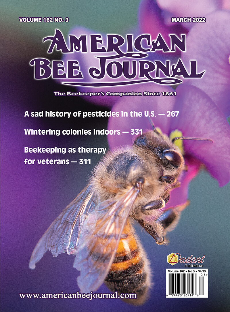 American Bee Journal March 2022 Cover