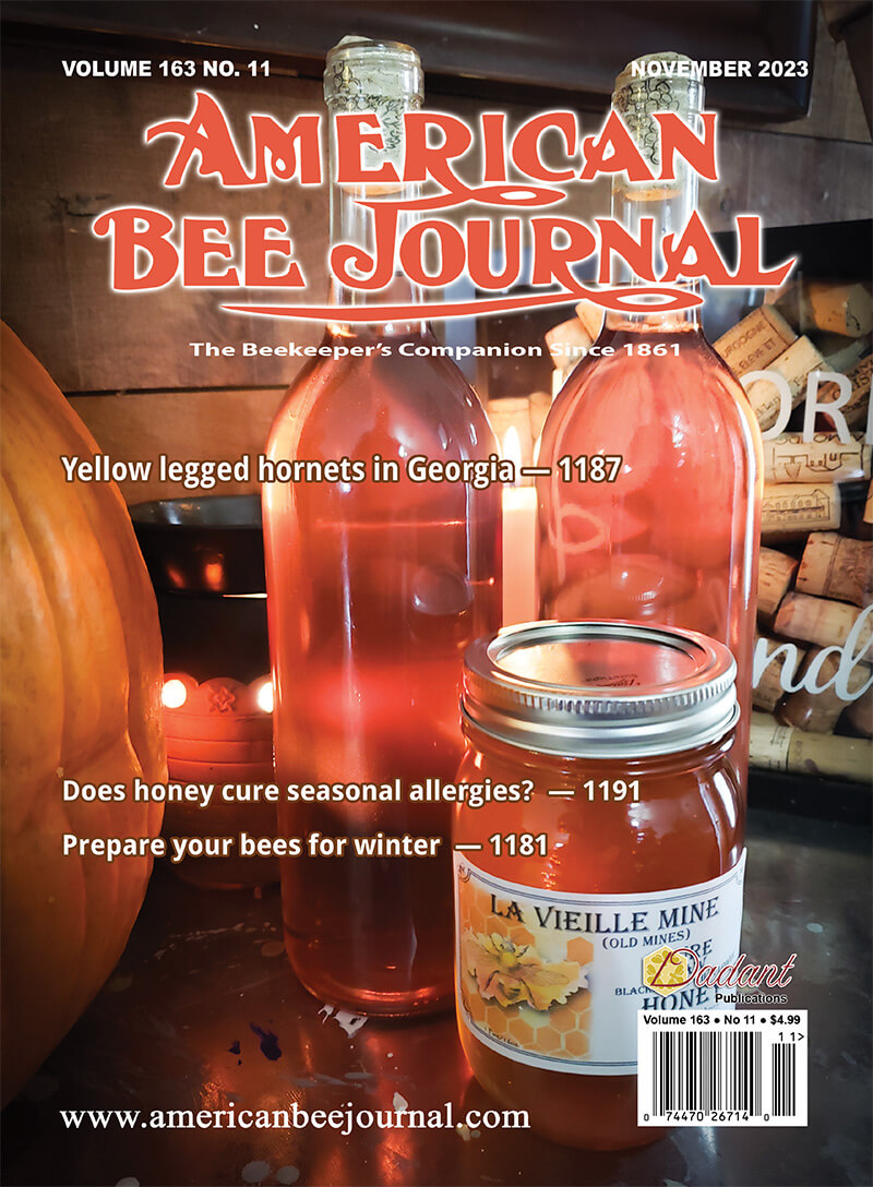 ABJ COVER NOV 2023 Honey and Mead